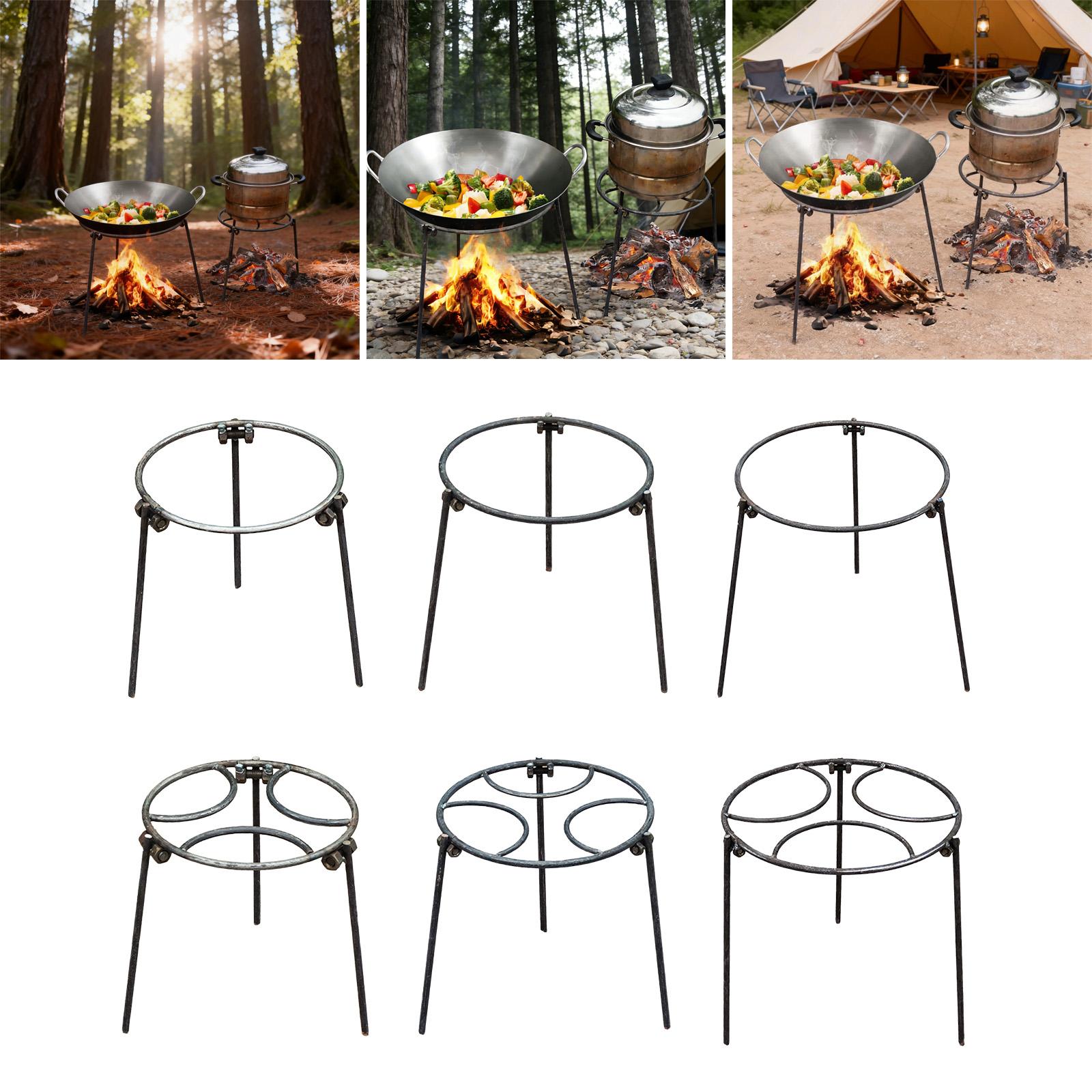 Camping Cooking Ovens - Campfire Tripod,Dutch Oven Multipurpose Woks Holder,Open