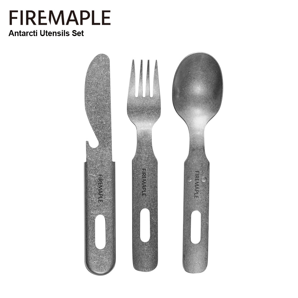 Camping Cooking Trangia - Fire-Maple Antarcti 3in1 Utensils Set Fork