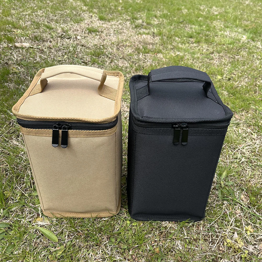 Camping Cooking Utensil Organizer - Camping Lantern Gas Tank Bag Anti-Collision