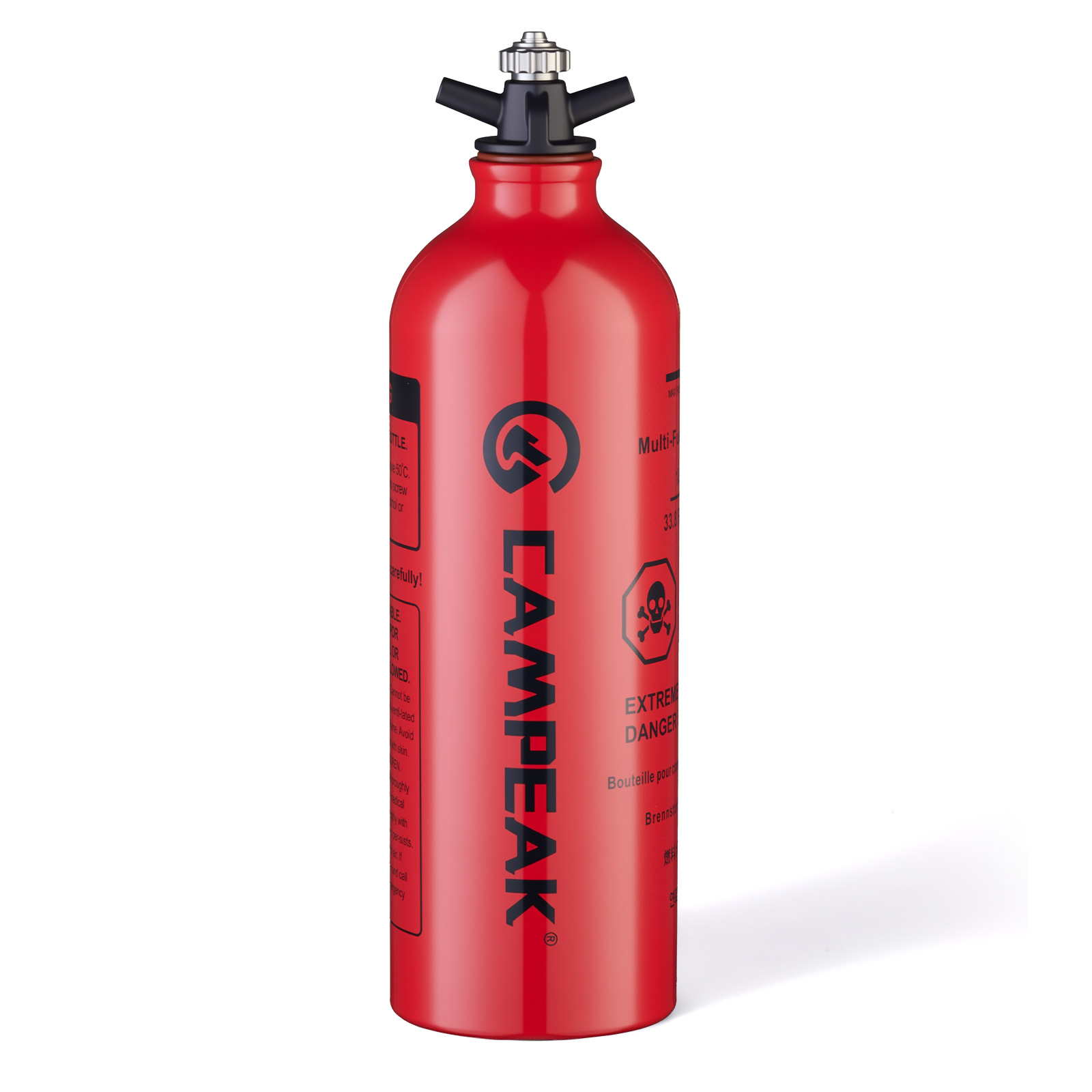 Camping Cooking Oil Bottle - CAMPEAK Liquid Fuel Bottle Can 1L