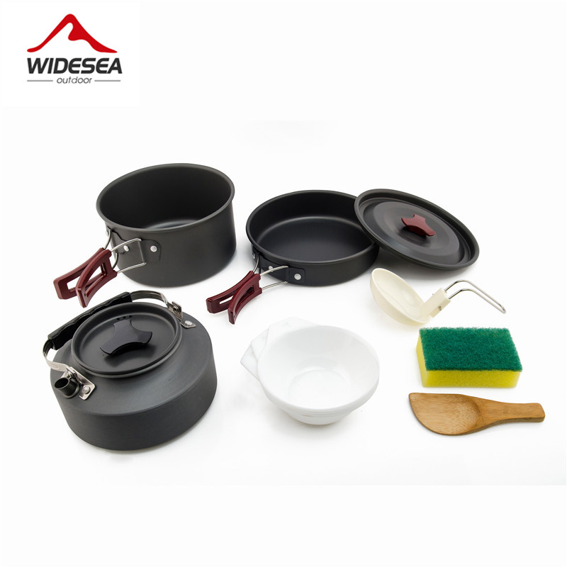 Camping Cooking Trangia - Widesea Camping Cookware Set Outdoor Pot
