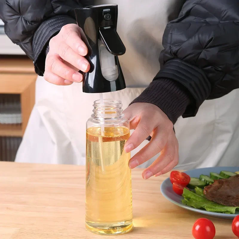 1pc 200ml/300ml Oil Spray Bott - Camping Cooking Oil Bottle ulasan dan harga
