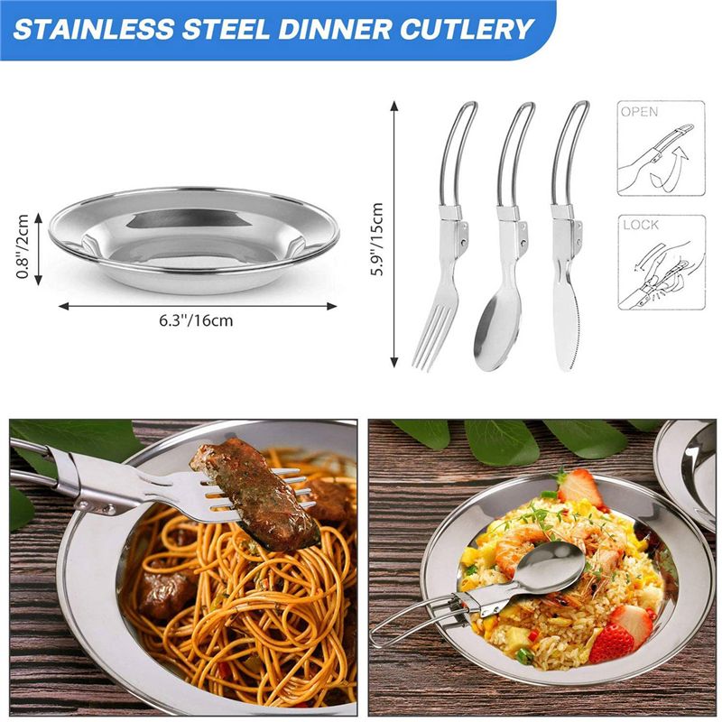 【BUYERS】Camping Cookware Porta - Camping Cooking Accessories Set ulasan dan harga