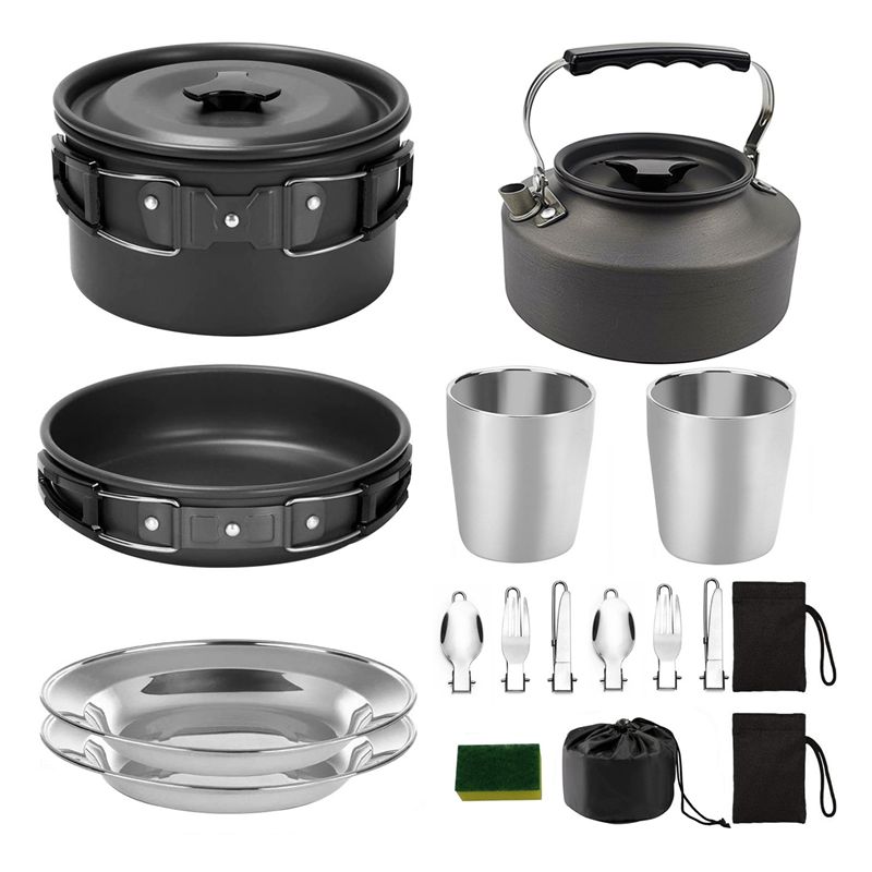 【BUYERS】Camping Cookware Porta - Camping Cooking Accessories Set ulasan dan harga