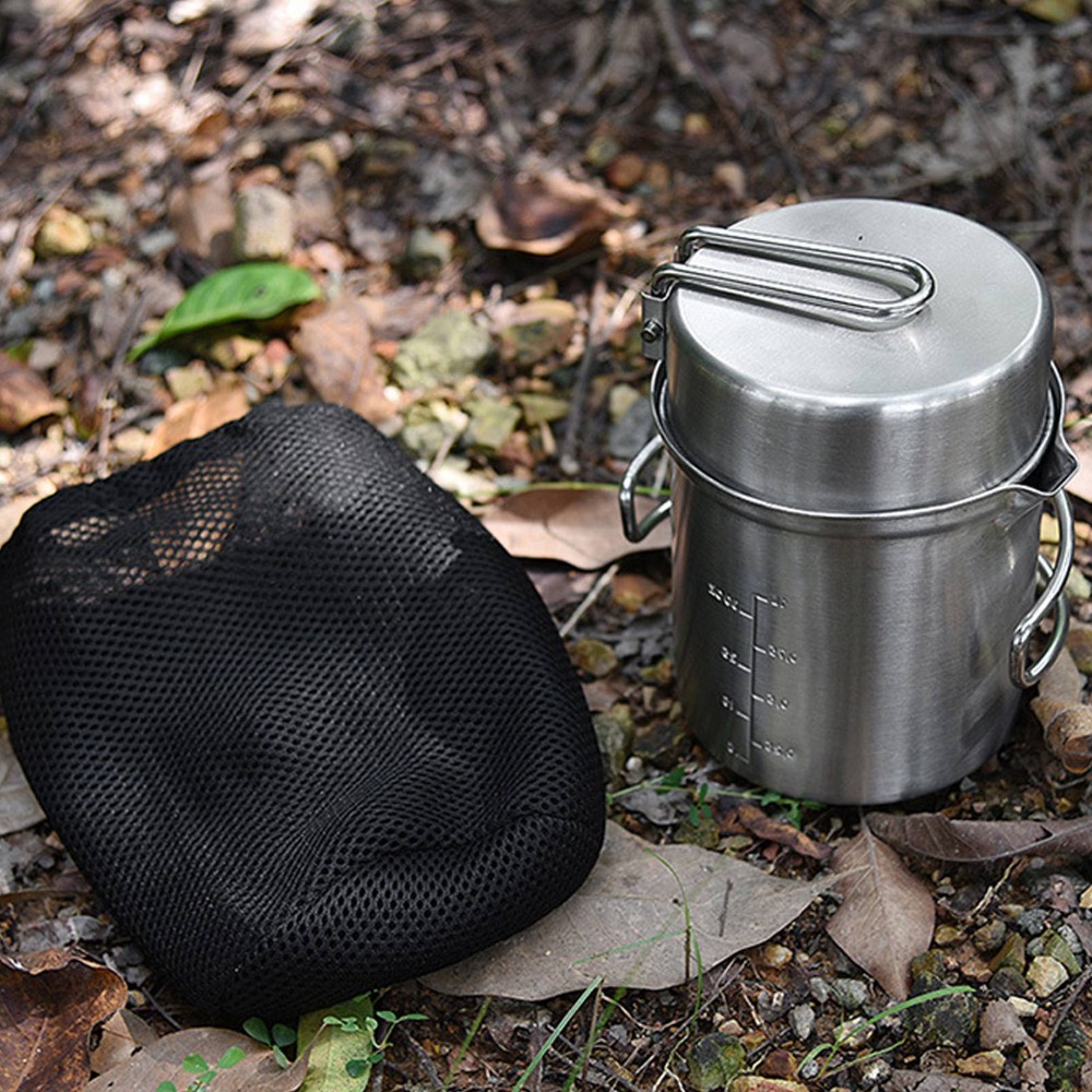 Stainless Steel Camping Cookwa - Camping Cooking Mesh ulasan dan harga