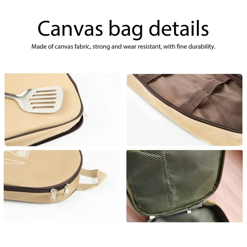 Portable Outdoor Cook Bag Camp - Camping Cooking Utensil Organizer ulasan dan harga