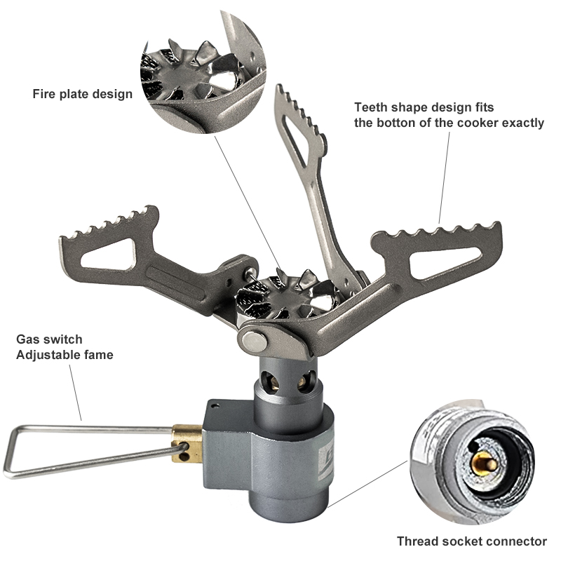 BRS Outdoor Gas Stove Mini Cam - Camping Cooking System ulasan dan harga