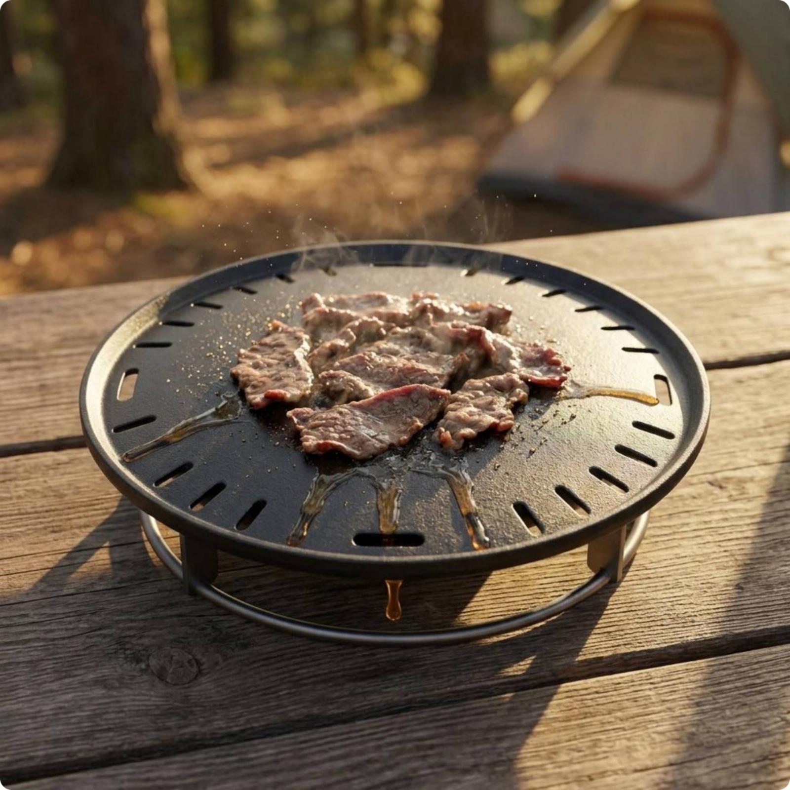 Cast Iron Oval Grill Pan for O - Skillet Cast Iron Camp ulasan dan harga