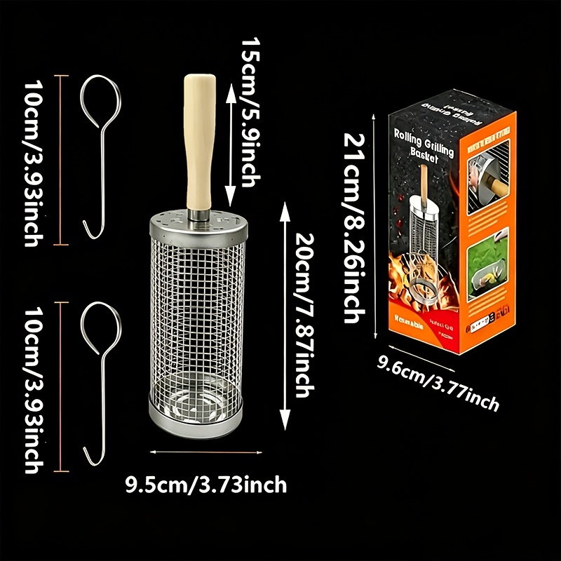 3Pcs Stainless Steel BBQ Cage  - Camping Cooking Trangia ulasan dan harga