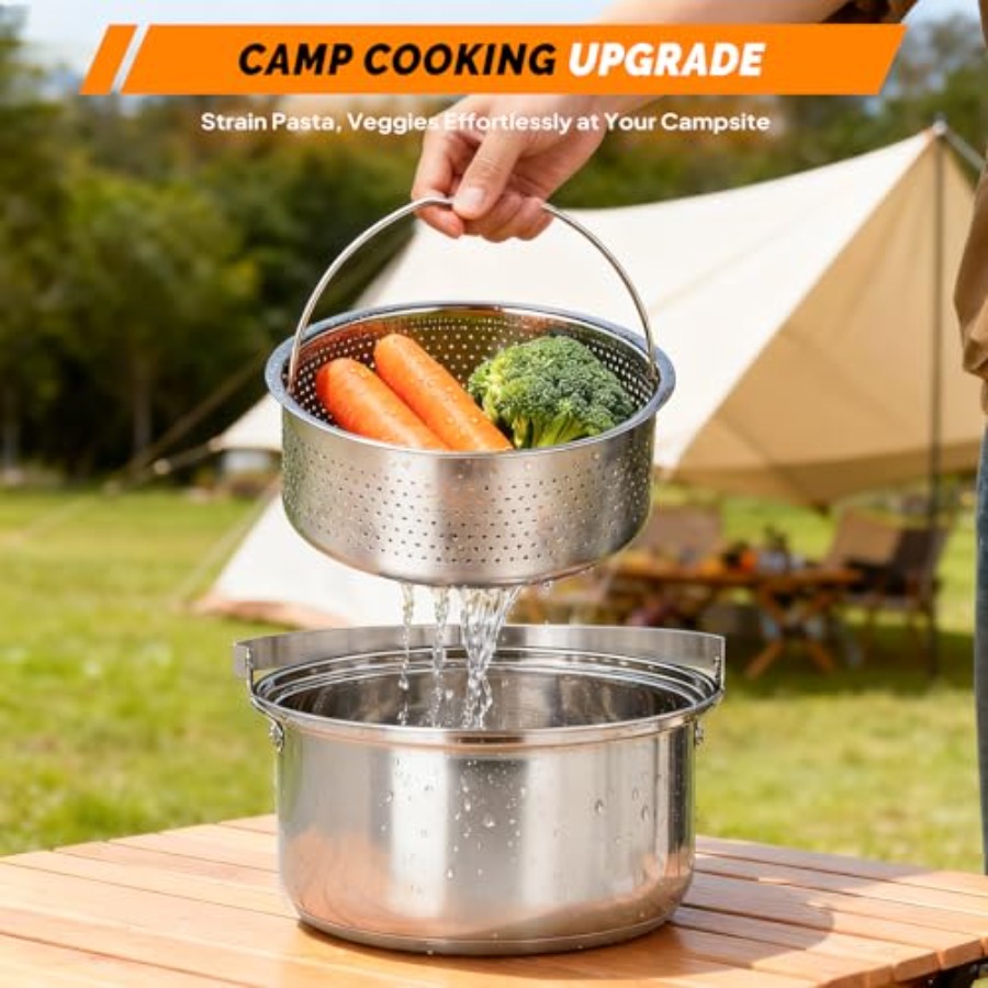 Camping Cookware Set, Lightwei - Nesting Camping Cooking Set ulasan dan harga