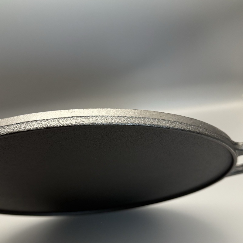 Double Sided Striped Cast Iron - Skillet Cast Iron Camp ulasan dan harga