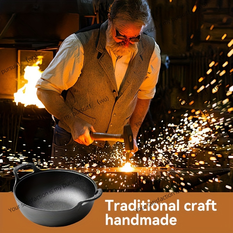 Mini Cast Iron Skillet, Dual H - Skillet Cast Iron Camp ulasan dan harga