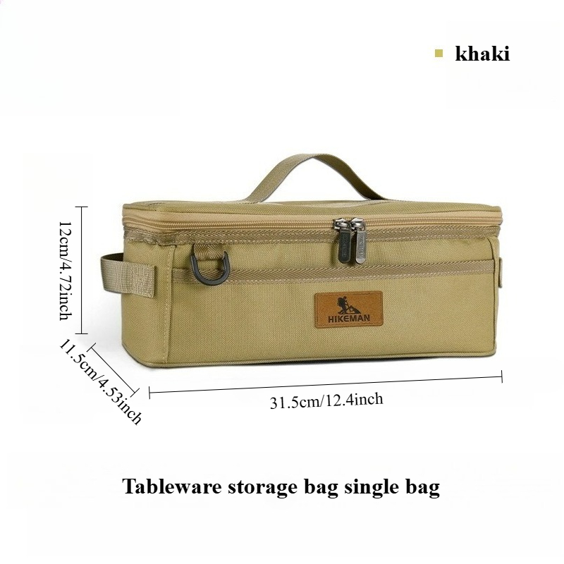 Khaki Outdoor Camping Storage  - Camping Cooking Utensil Organizer ulasan dan harga