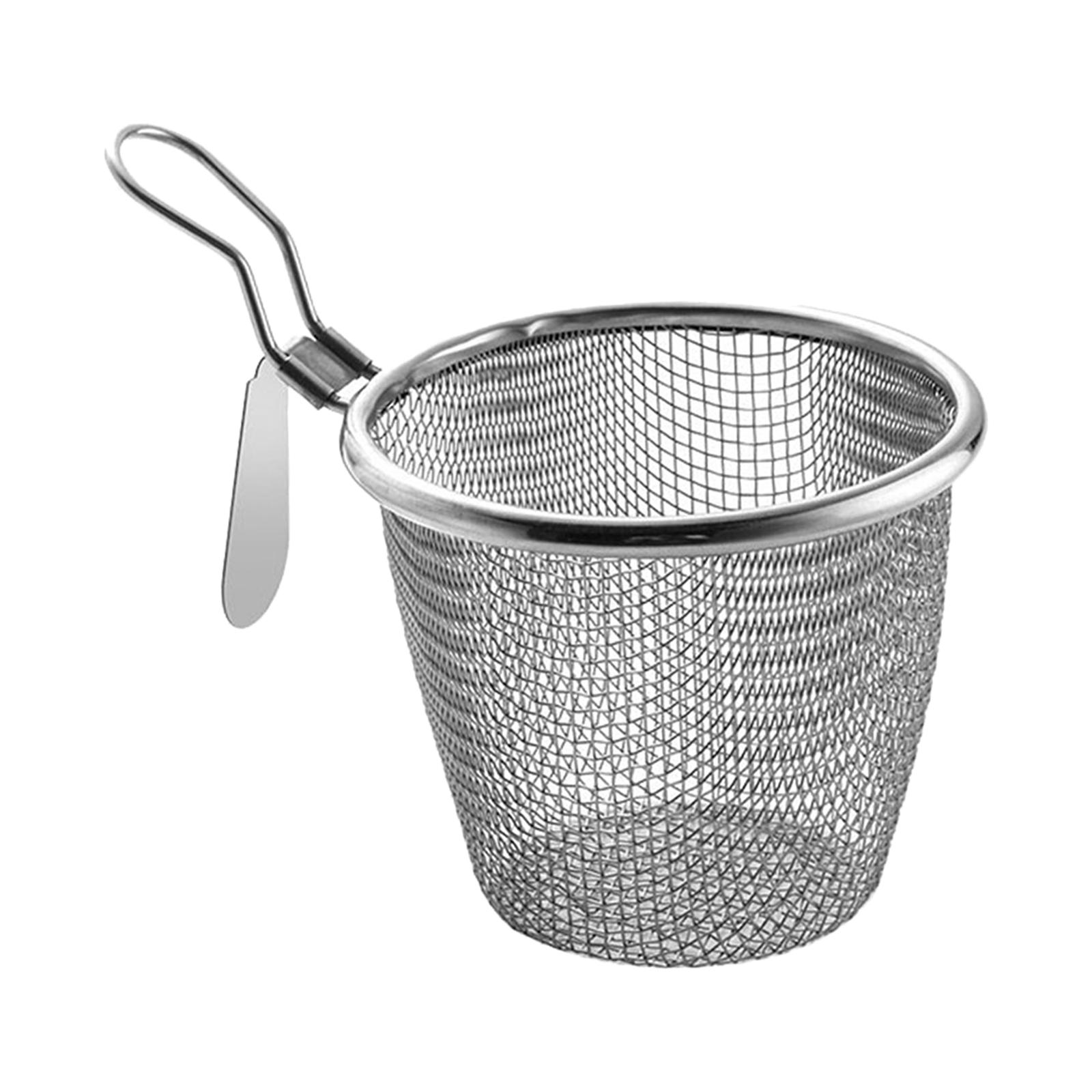 Stainless Steel Mesh Strainer  - Camping Cooking Noodles ulasan dan harga