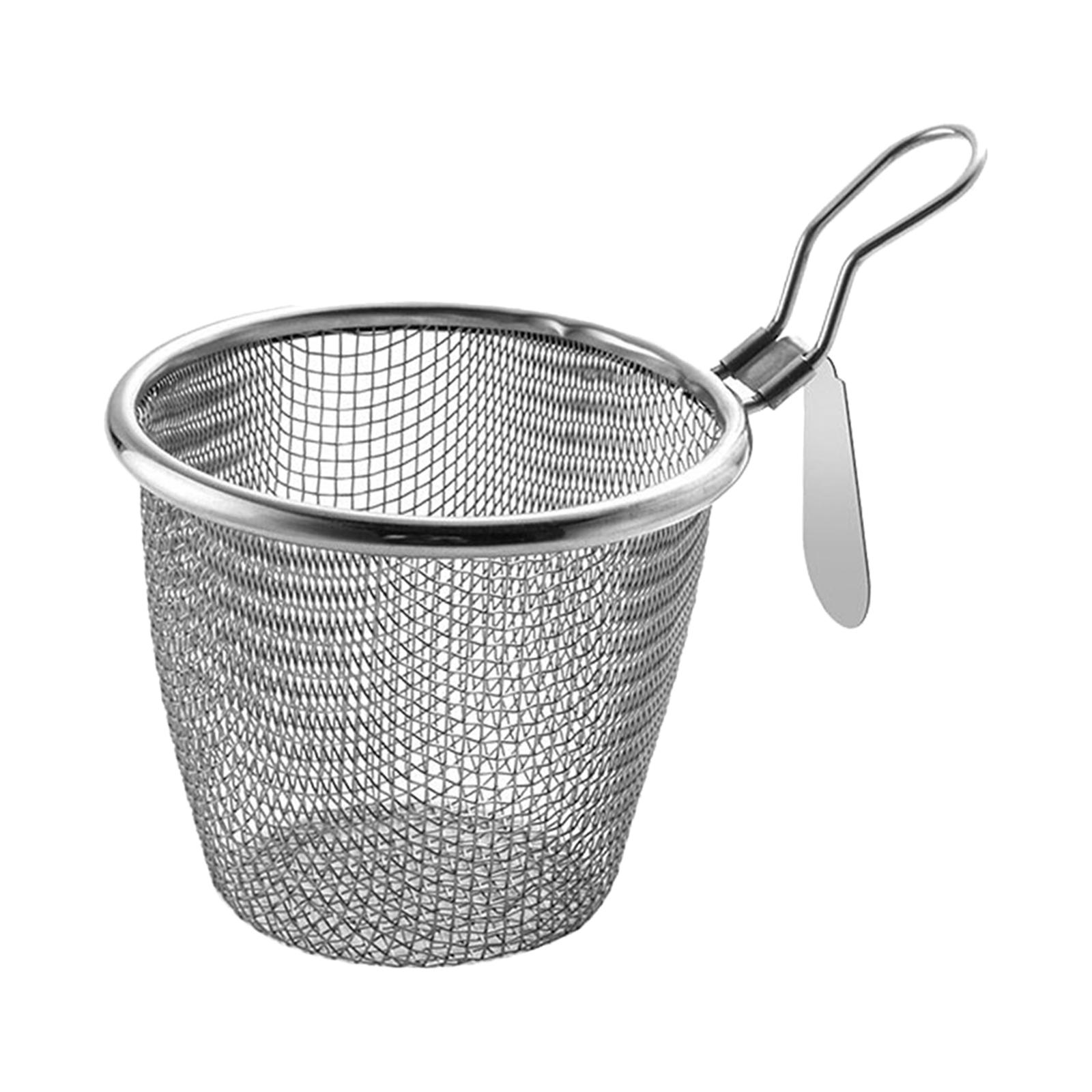 Stainless Steel Mesh Strainer  - Camping Cooking Noodles ulasan dan harga