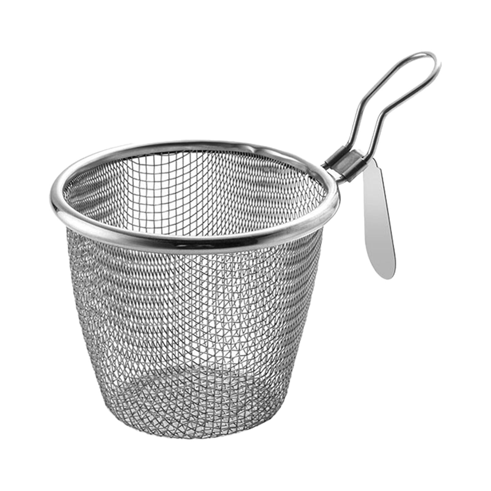 Stainless Steel Mesh Strainer  - Camping Cooking Noodles ulasan dan harga