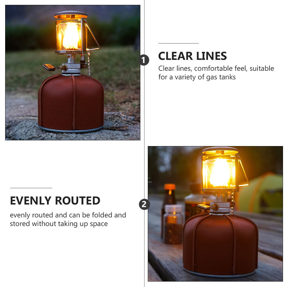 1Pcs Gas Tank Protective Cover - Camping Cooking Materials ulasan dan harga