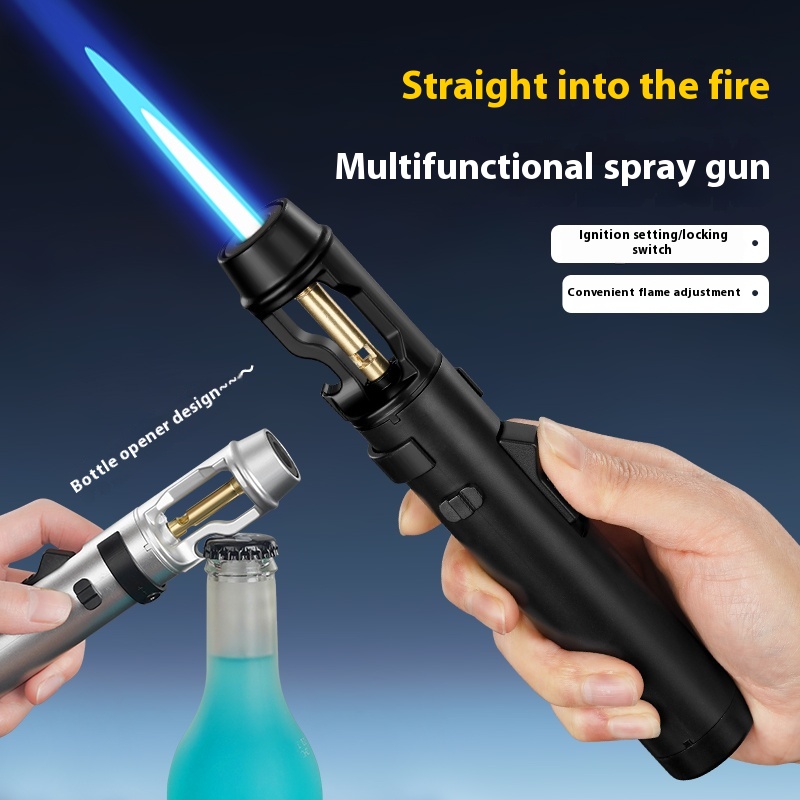 Metal Windproof Jet Flame Ligh - Camping Cooking Jet ulasan dan harga