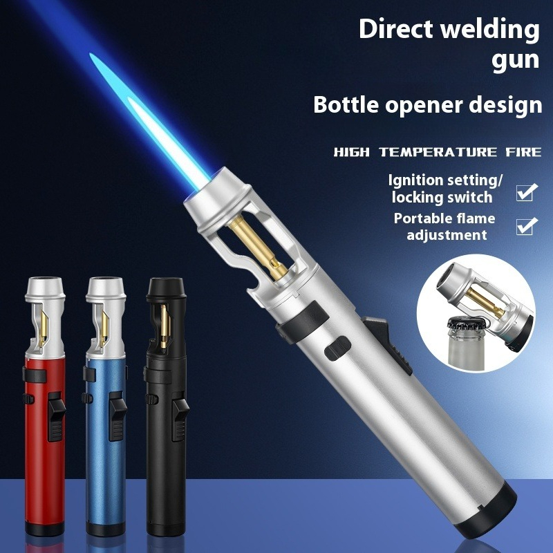 Metal Windproof Jet Flame Ligh - Camping Cooking Jet ulasan dan harga