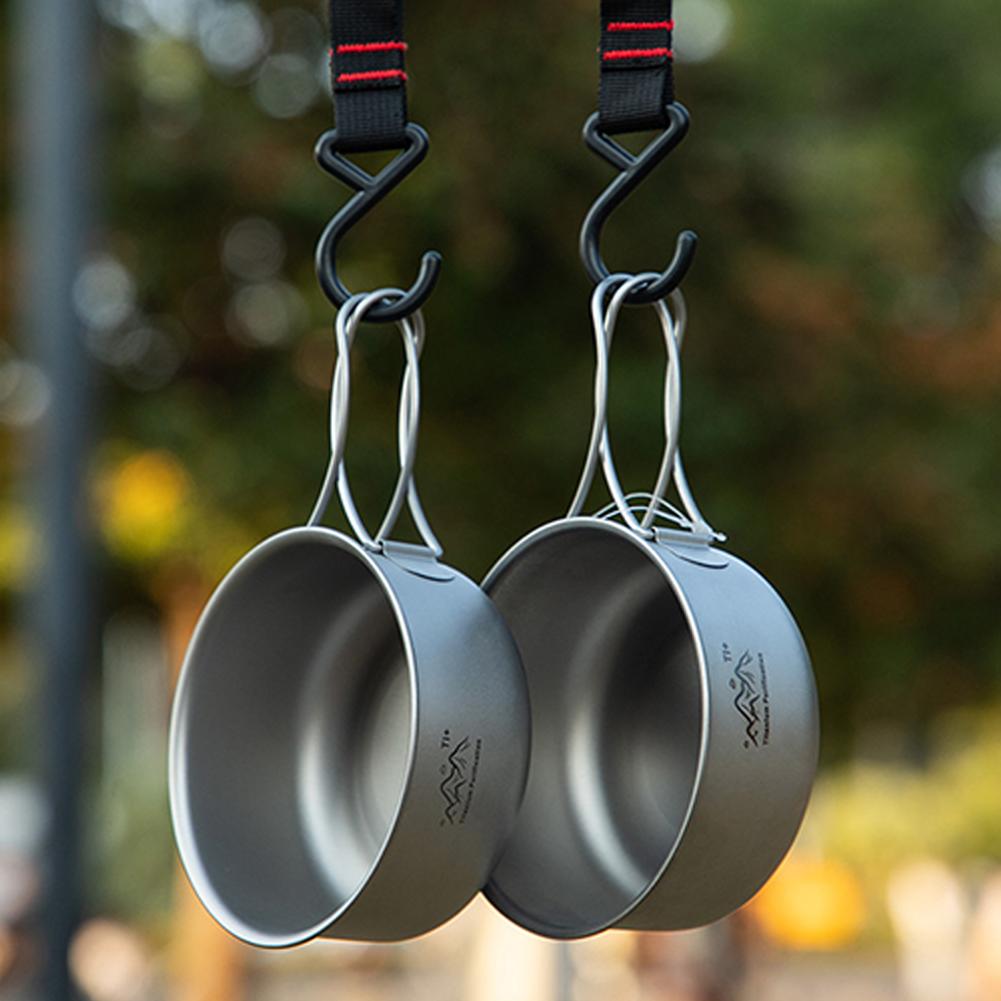 Ultralight Titanium Camping Po - Camping Cooking Noodles ulasan dan harga