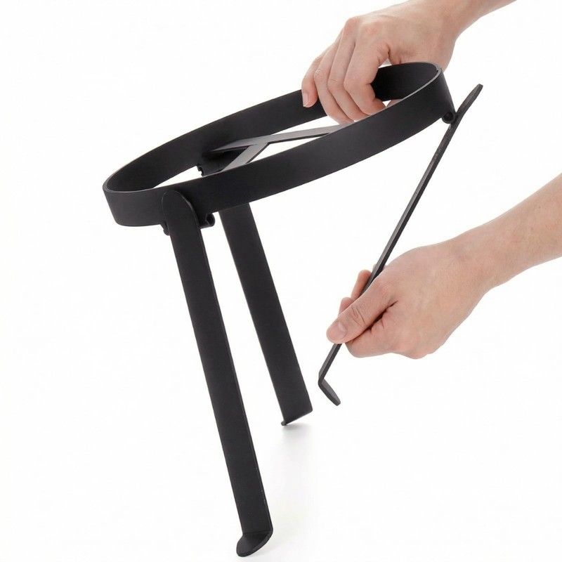 FSTE-Tripod Stand For Cast Iro - Camping Cooking Ovens ulasan dan harga