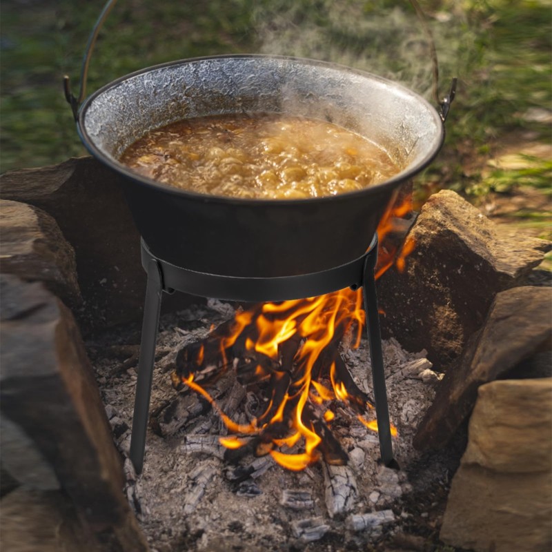 FSTE-Tripod Stand For Cast Iro - Camping Cooking Ovens ulasan dan harga