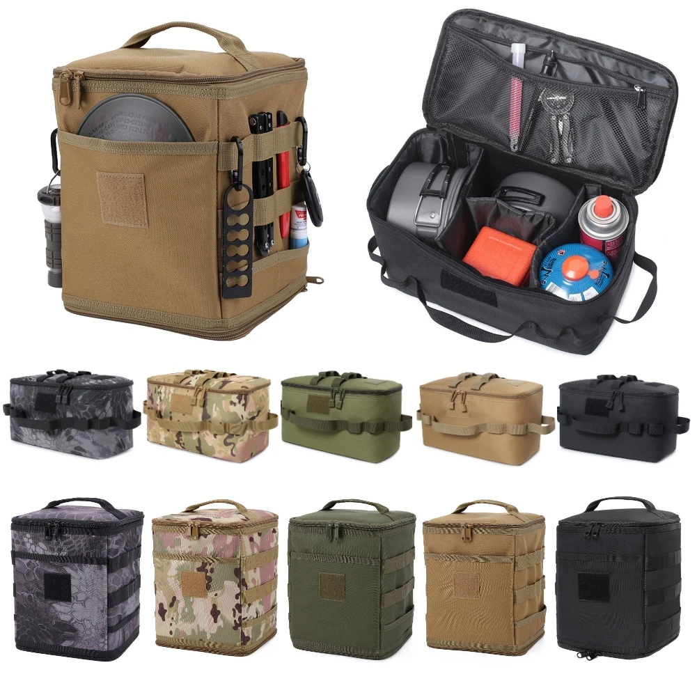 Tactical Pouch Camping Storage - Camping Cooking Utensil Organizer ulasan dan harga