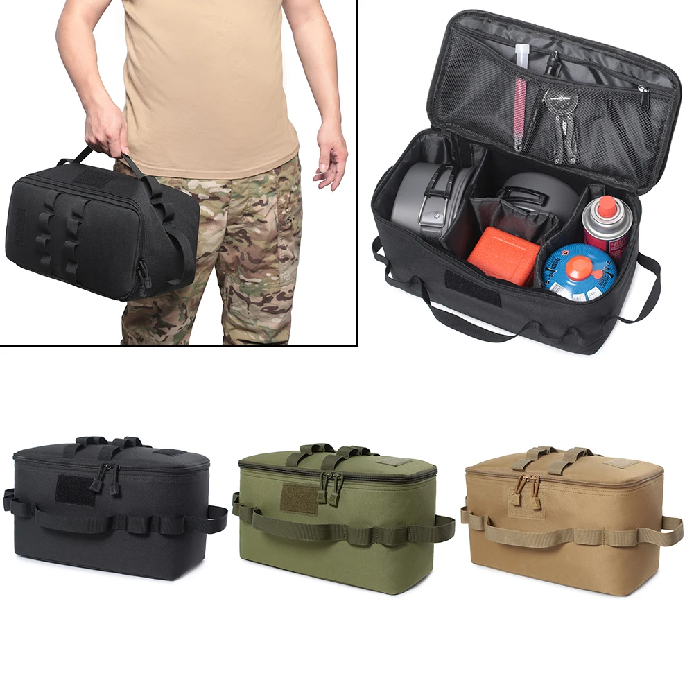 Tactical Pouch Camping Storage - Camping Cooking Utensil Organizer ulasan dan harga