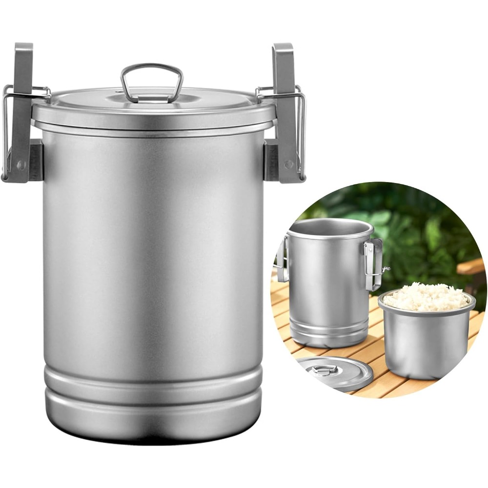 Camping Cooking Nested Pot Set - Nesting Camping Cooking Set ulasan dan harga