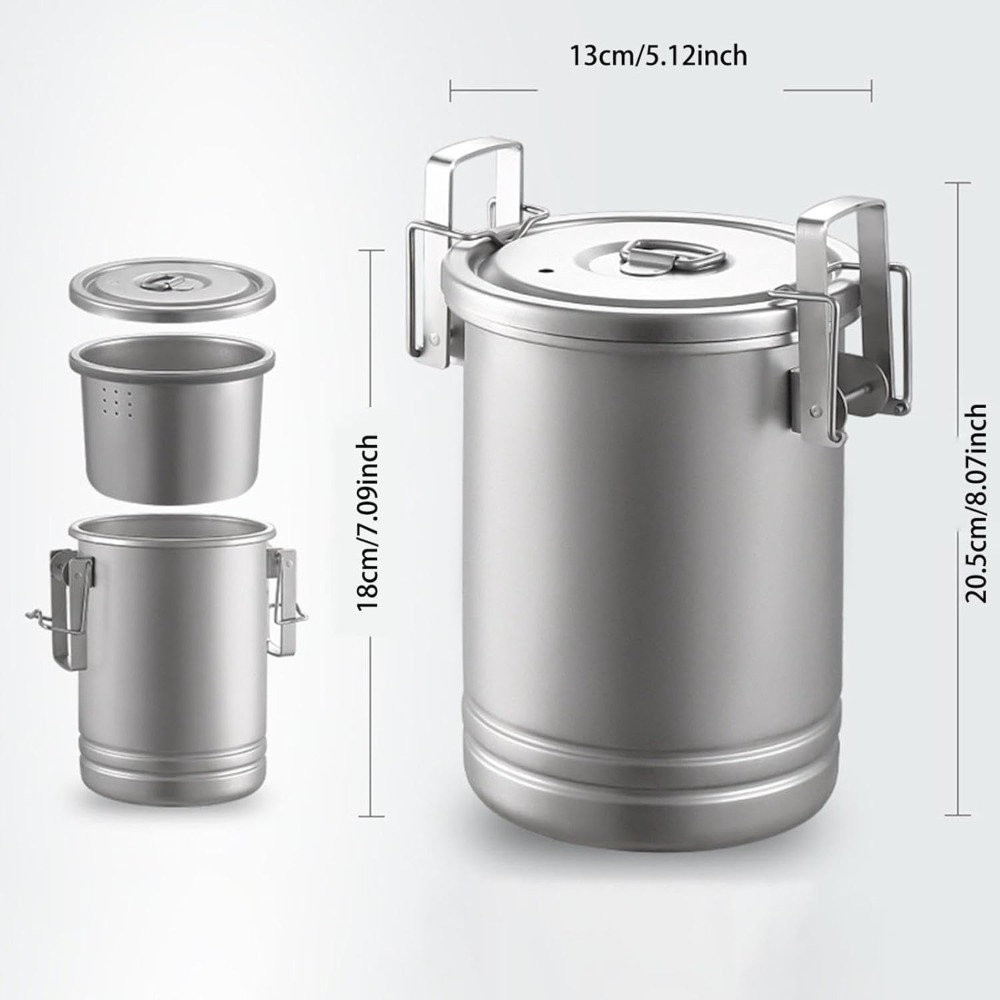 Camping Cooking Nested Pot Set - Nesting Camping Cooking Set ulasan dan harga