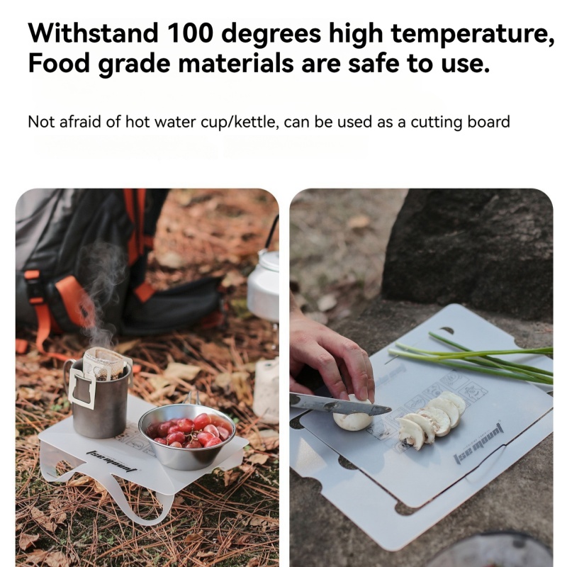 Outdoor PP Board Folding Table - Camping Cooking Materials ulasan dan harga