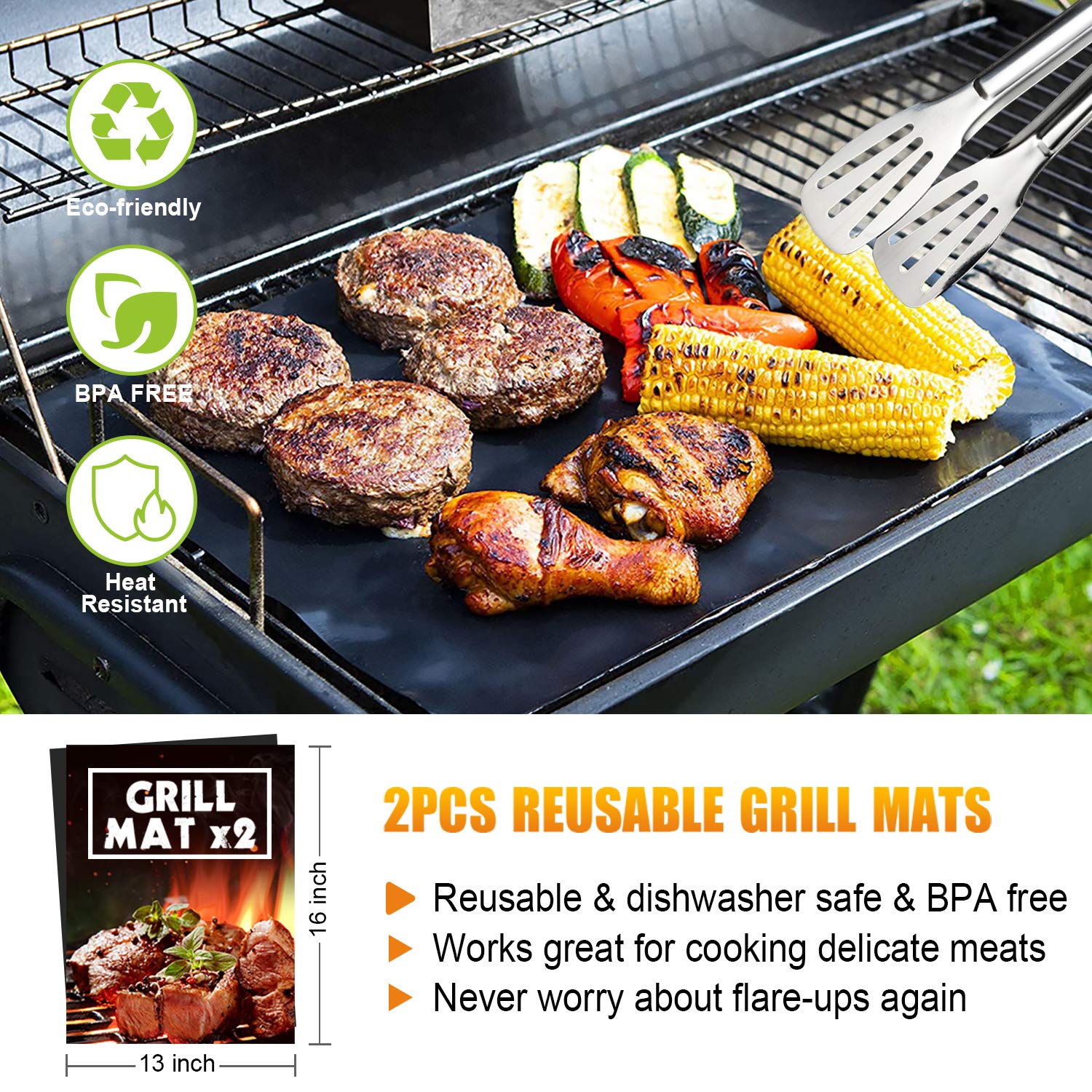 38PCS BBQ Grill Accessories Se - Camping Cooking Accessories Set ulasan dan harga
