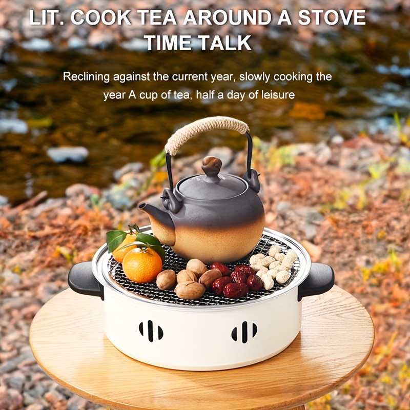 1pcs Portable Barbecue Stove V - Camping Cooking Mesh ulasan dan harga