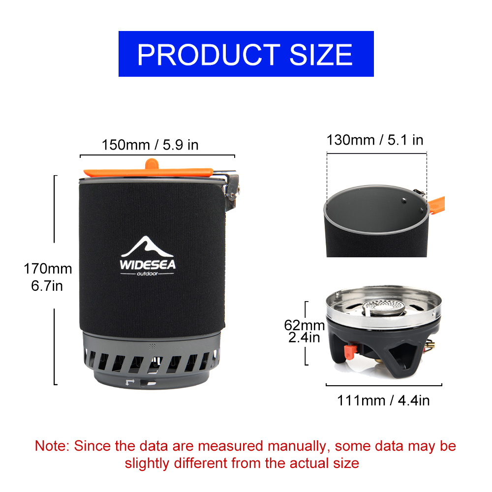 Widesea Camping Cooking System - Camping Cooking System ulasan dan harga