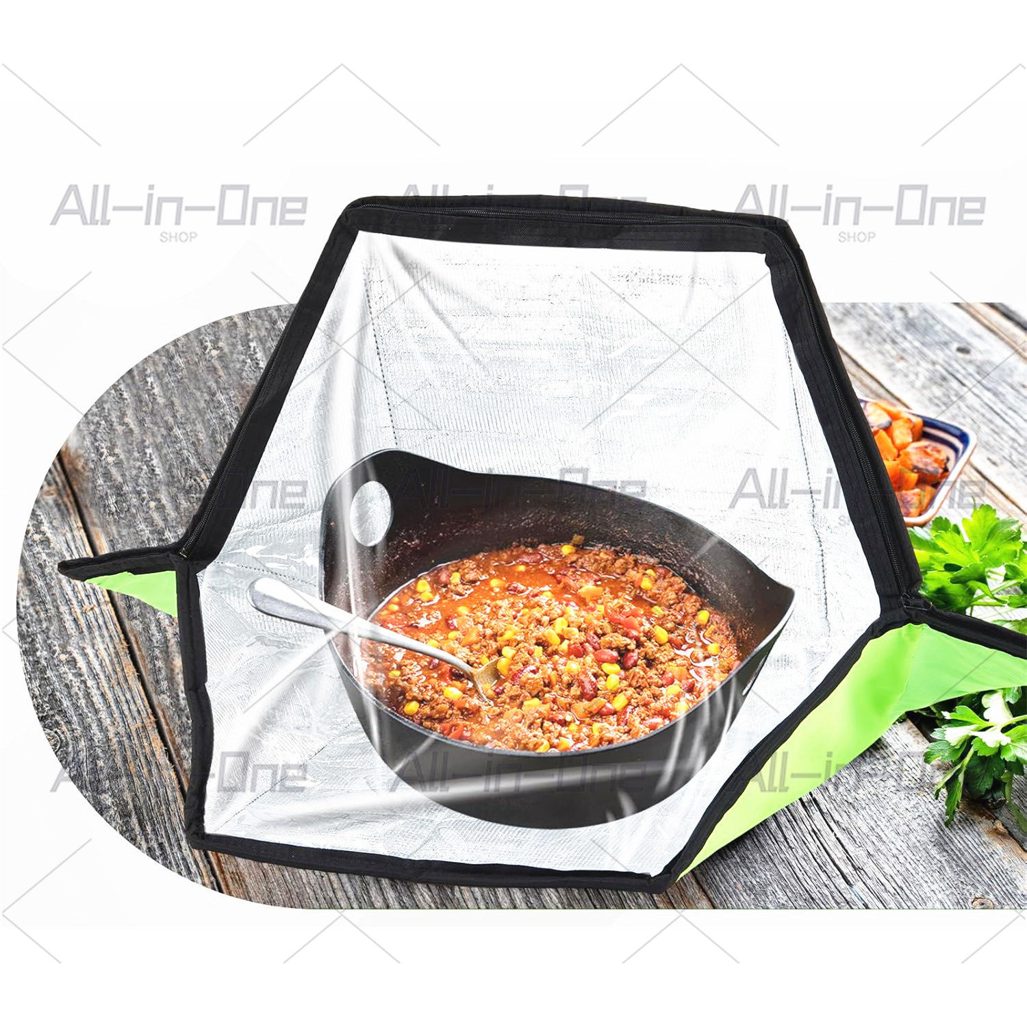 Portable Solar Oven Bag Cooker - Camping Cooking Ovens ulasan dan harga