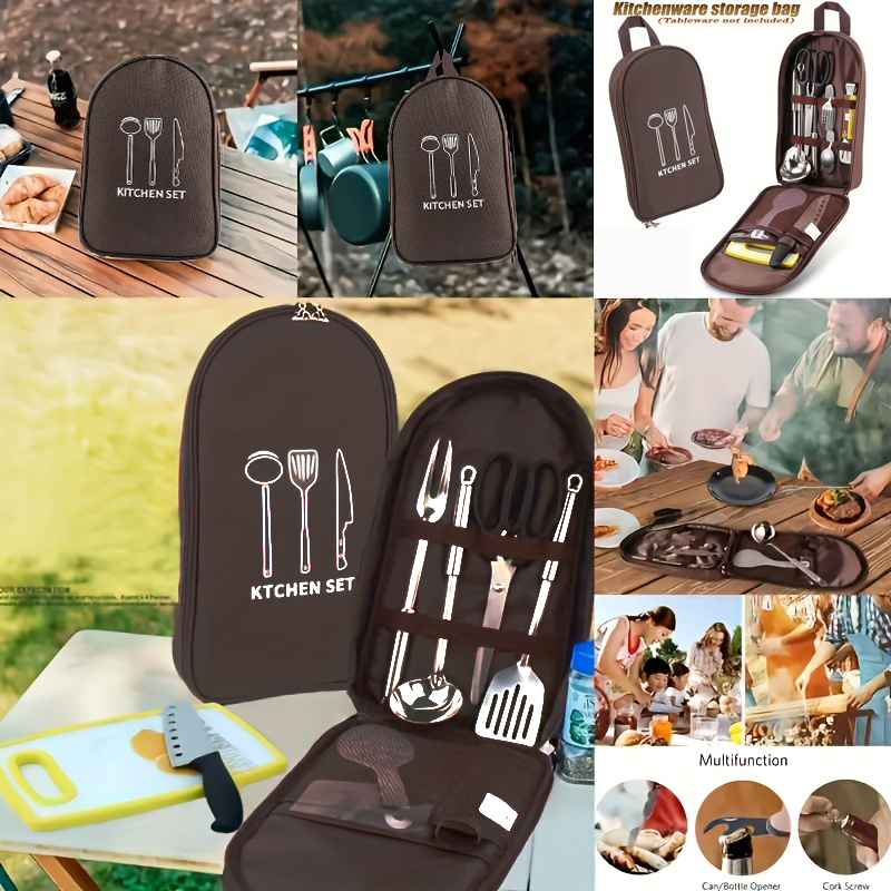 Outdoor Cooking Bag Camping St - Camping Cooking Utensil Organizer ulasan dan harga