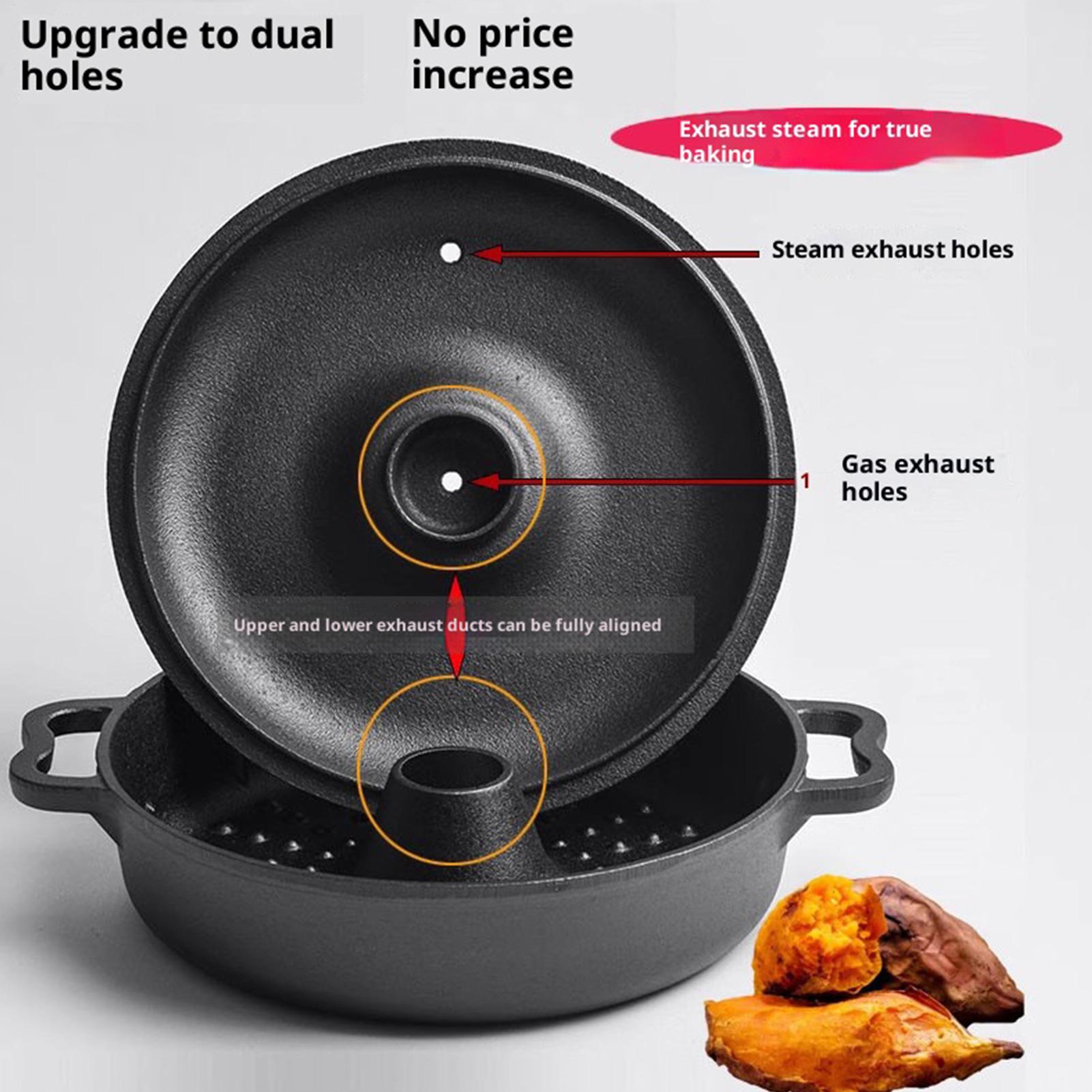 Cast Iron Cauldron For Cooking - Camping Cooking Ovens ulasan dan harga