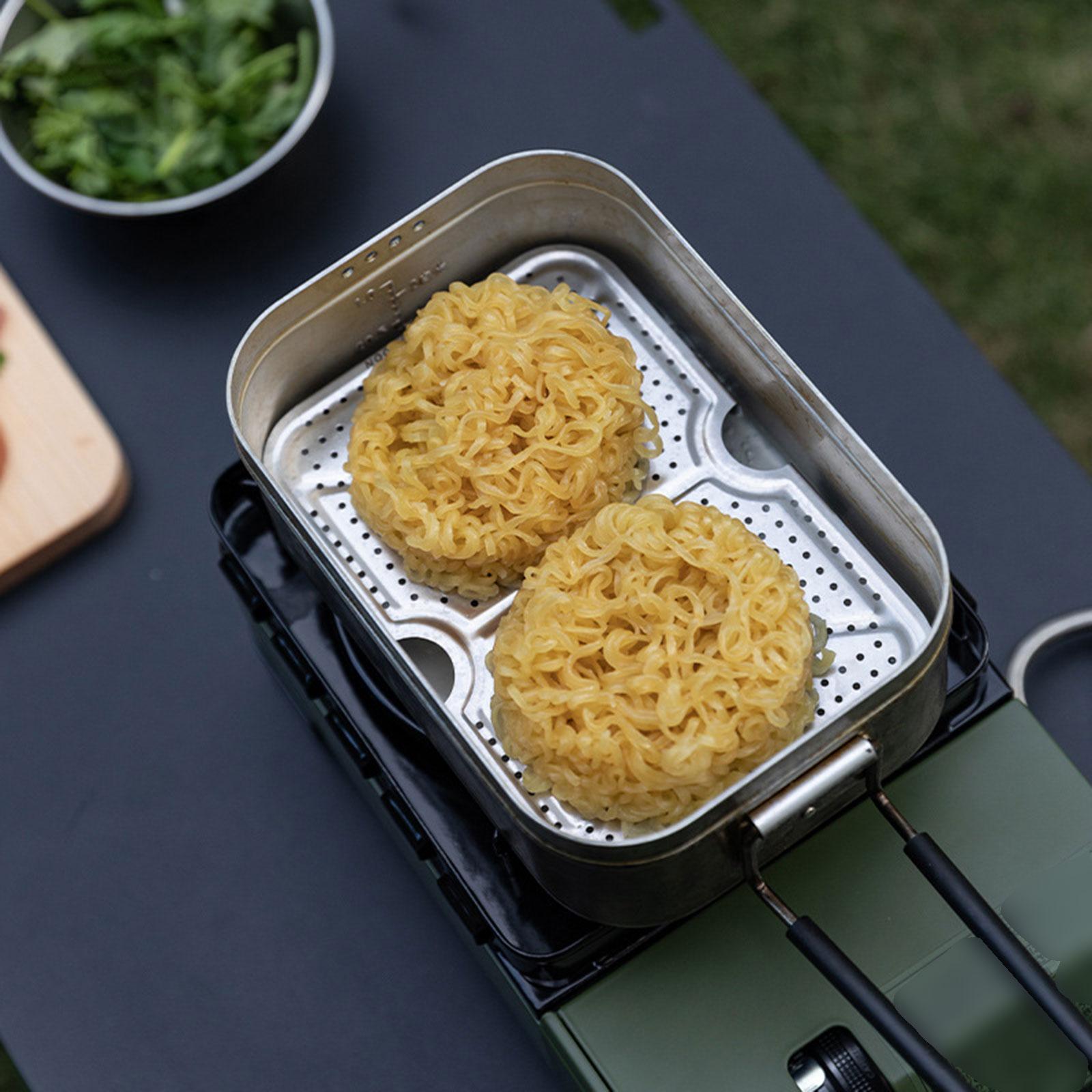 Outdoor Camping Steam Tray Mes - Camping Cooking System ulasan dan harga