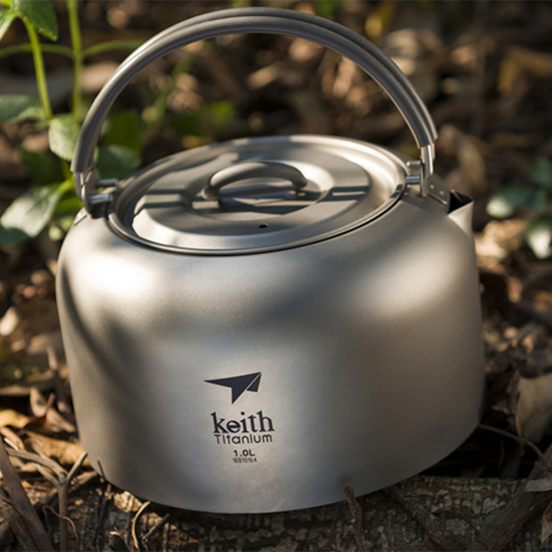 Keith Titanium Kettle 1L, Bact - Camping Cooking System ulasan dan harga