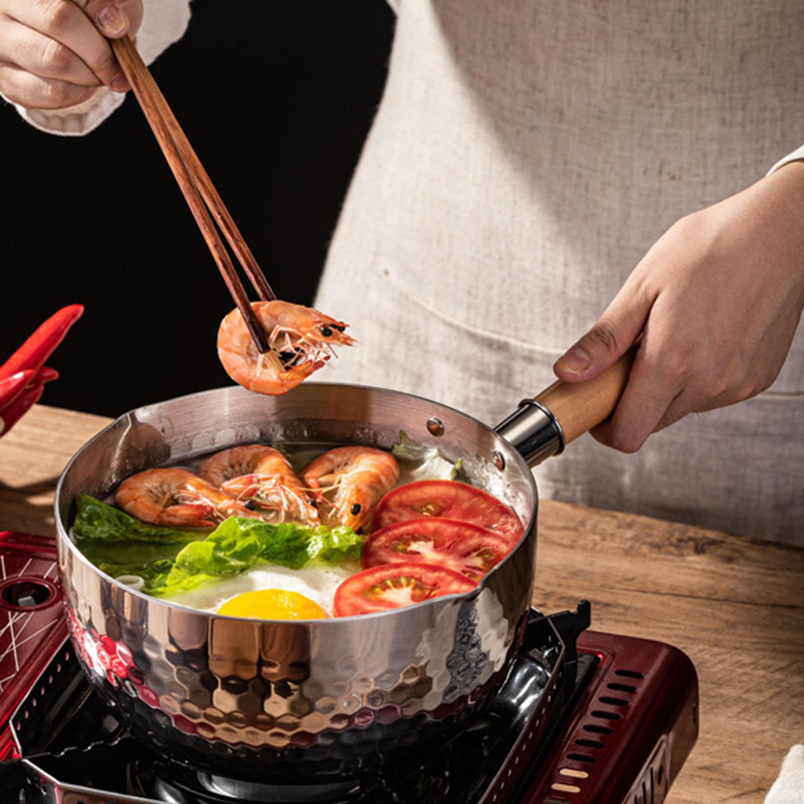 Japanese Saucepan with Lid Sma - Camping Cooking Noodles ulasan dan harga