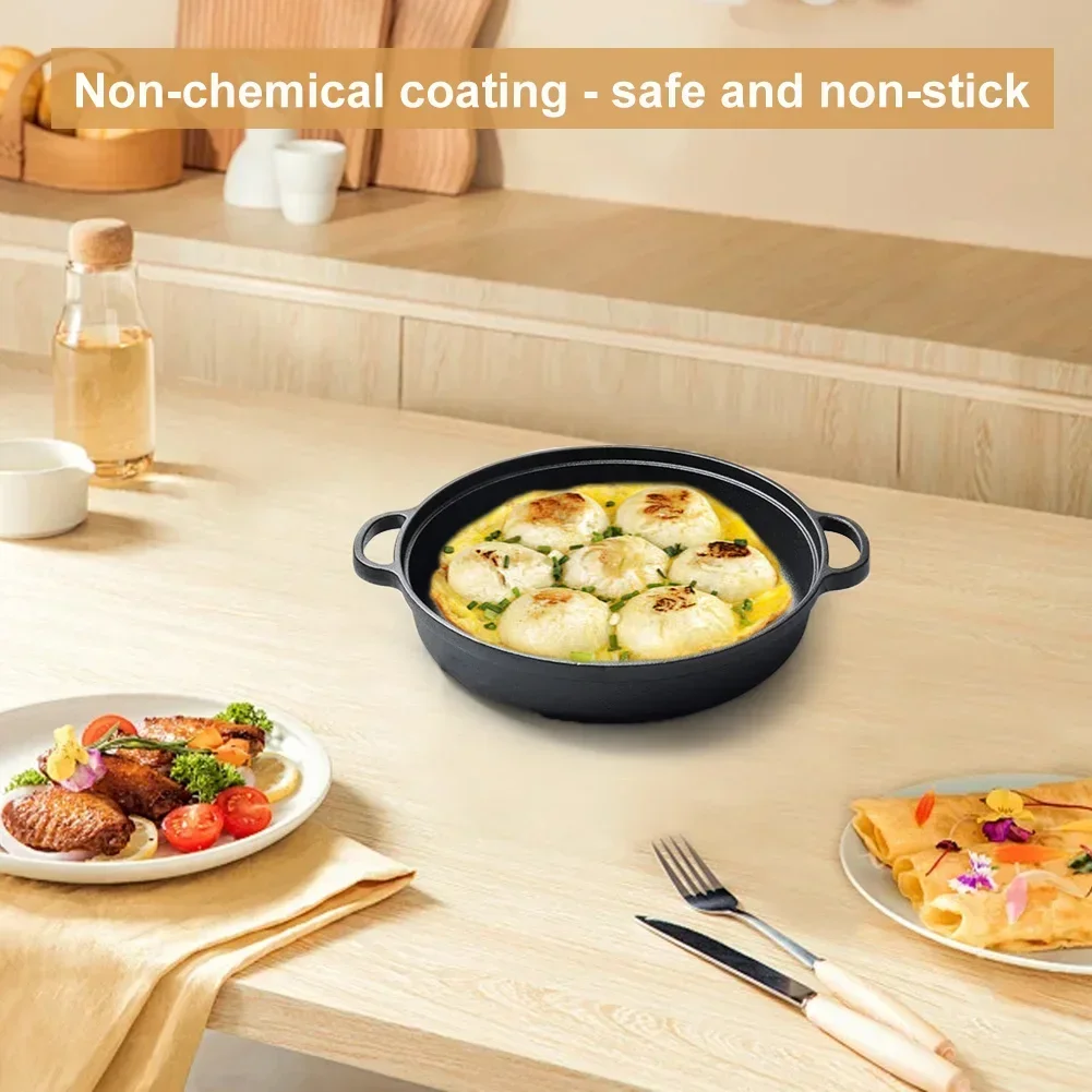 8.7/9.8/11/11.8inch Cast Iron  - Skillet Cast Iron Camp ulasan dan harga
