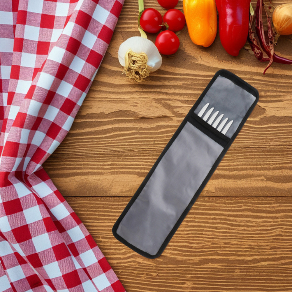 Thickened Oxford Bbq Skewer St - Camping Cooking Utensil Organizer ulasan dan harga