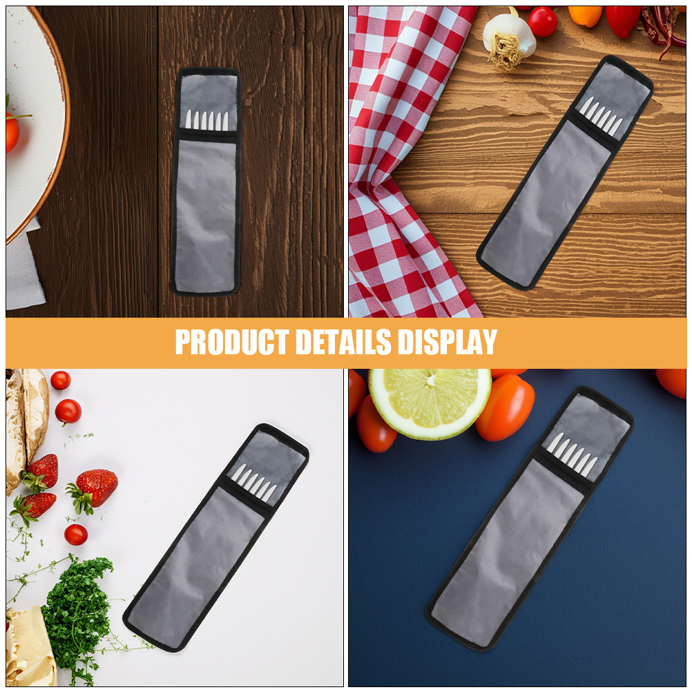 Thickened Oxford Bbq Skewer St - Camping Cooking Utensil Organizer ulasan dan harga