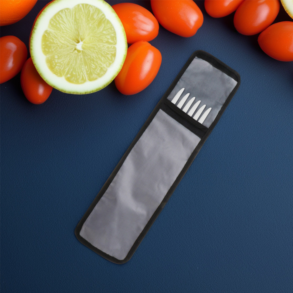 Thickened Oxford Bbq Skewer St - Camping Cooking Utensil Organizer ulasan dan harga