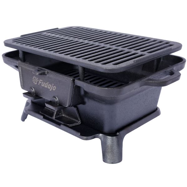 100% Cast Iron Enameled Outdoo - Skillet Cast Iron Camp ulasan dan harga