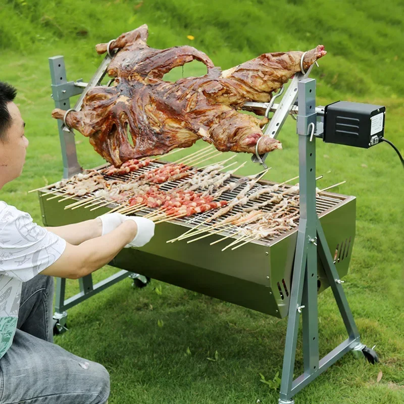 Grill Stand Camping Stainless  - Camping Cooking Materials ulasan dan harga