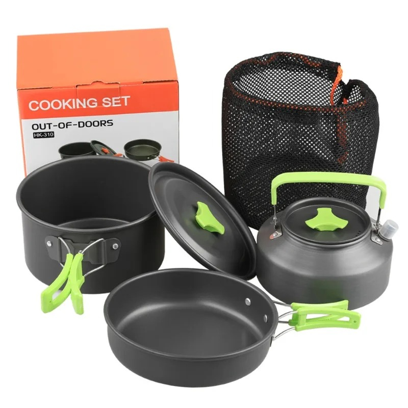 Camping Cooking Set, Outdoor K - Camping Cooking Mesh ulasan dan harga