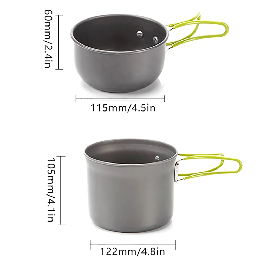 Outdoor cookware camping cookw - Camping Cooking Materials ulasan dan harga