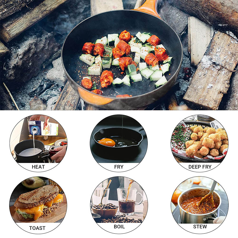 Outdoor cooking 3-4 person pic - Camping Cooking Mesh ulasan dan harga