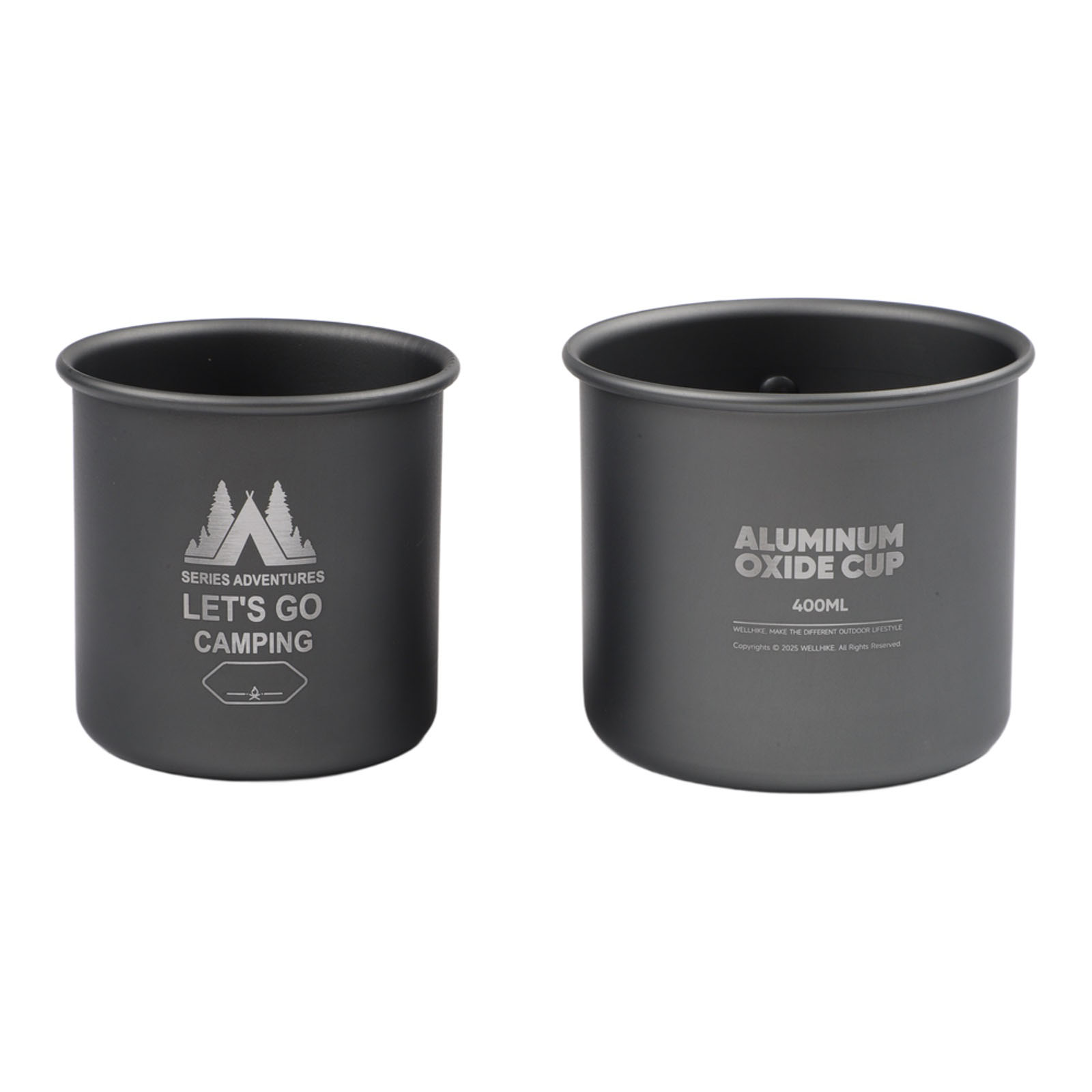 Aluminum Alloy Camping Mug Set - Nesting Camping Cooking Set ulasan dan harga